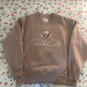 Abercrombie & Fitch oversized sweatshirt